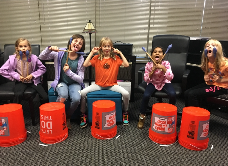 Stimulate Students’ Interest in Music with Bucket Drums